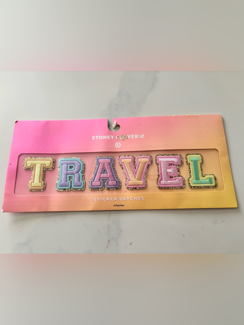 Stoney Clover Lane x Target TRAVEL Sticker Patches Set Limited Edition Sold Out